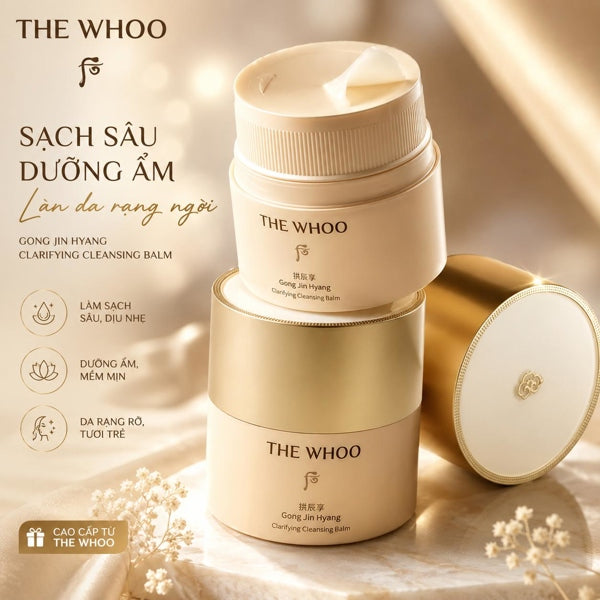 Sáp Tẩy Trang Whoo Vàng 56$ - EXP 202804
