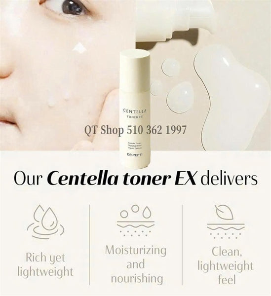 Toner Centella EX Dr. Pepti - 180ml - EXP 202811