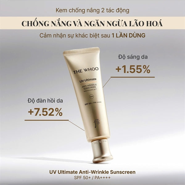 Set KCN Whoo Vàng 75ml tặng kèm Mini KCN Whoo Vàng 25ml