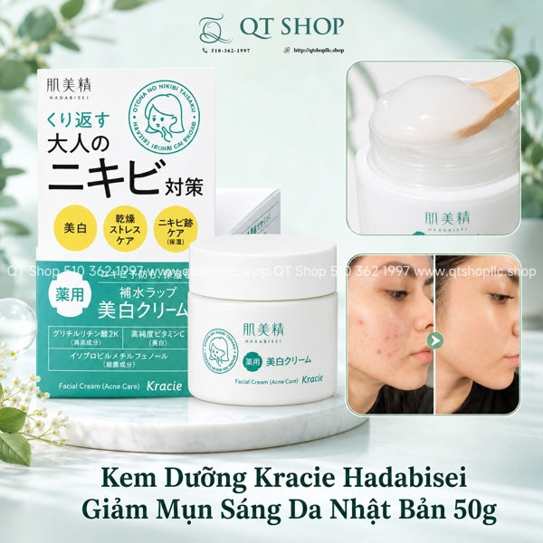 Kem Dưỡng Rau Má cho da Mụn Japan - 50g