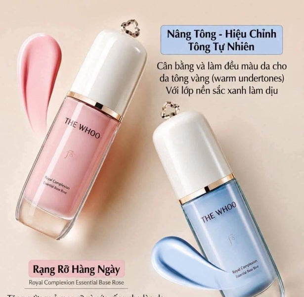 The Whoo - Kem Lót Whoo Xanh Royal Complexion Essential Base SPF50+ PA++++