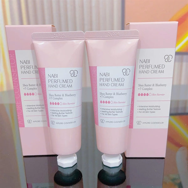 AMORE - Combo 3 Kem Dưỡng Tay Counselor Nabi Perfumed Hand Cream - EXP 2027
