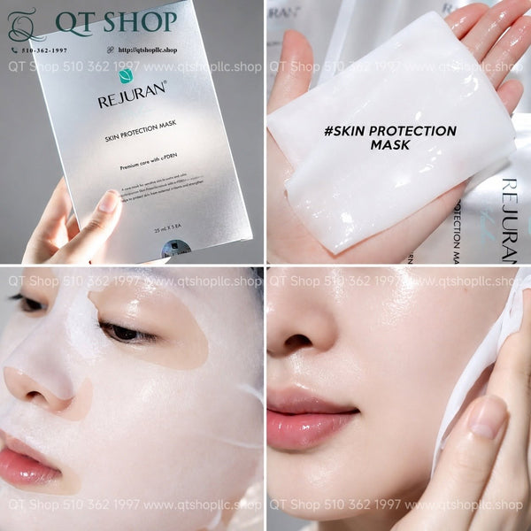 Mặt Nạ Phục Hồi PDRN Rejuran Skin Protection Mask - Hộp 5 miếng