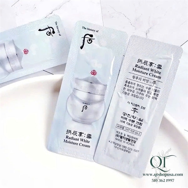 Whoo Trắng Kem Sample - 120 gói - EXP 2028 25$