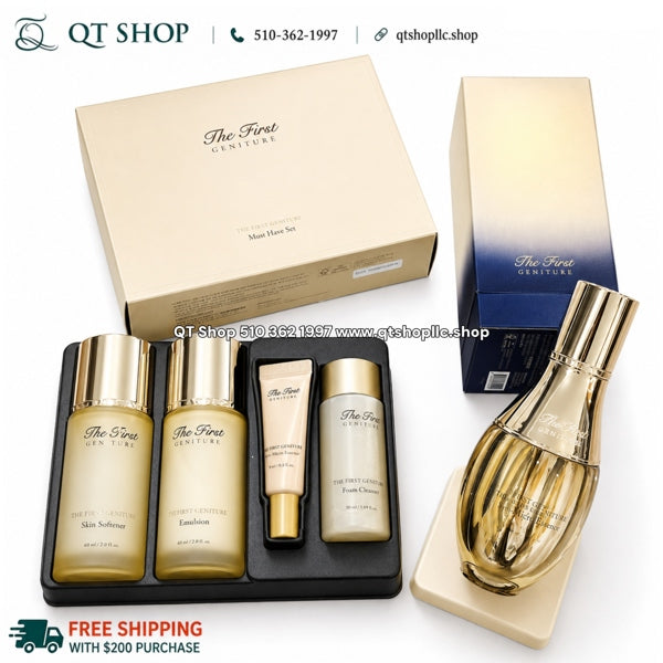 OHUI - Set Tinh Chất Siêu Vi OHUI THE FIRST Sym Micro Essence - Tăng dung tích 90ml - EXP 202903