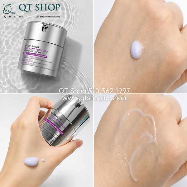 Kem Dưỡng JVELYN Stop Aging Azulene PDRN 333 Ampoule Cream - 50g