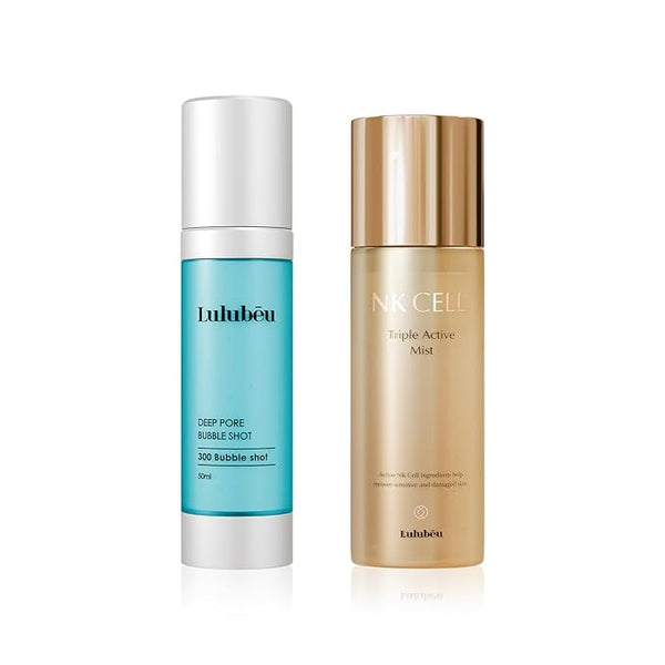 Set Xịt Khoáng Đa Năng và Tinh Chất Làm Sạch Lỗ Chân Lông Hero &New NK Cell Lulube