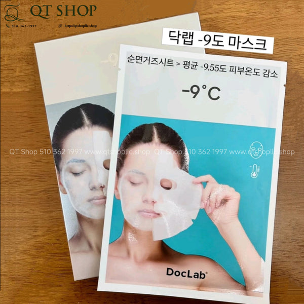 DocLab -9°C Cooling Sheet Mask Băng Tan - 5ea