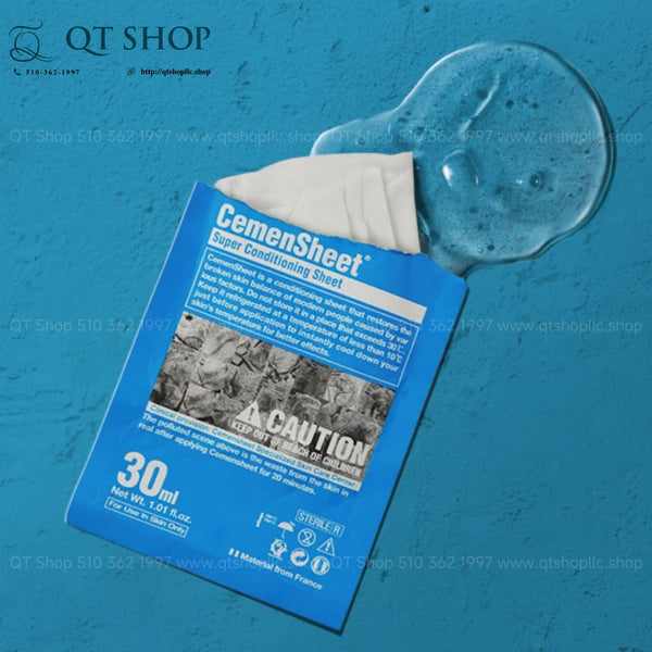 Pharmesthetics - CONAPIDIL CEMENSHEET: Mask Định Vị xanh Mặt Nạ Thải Độc & Phục Hồi - 1ea