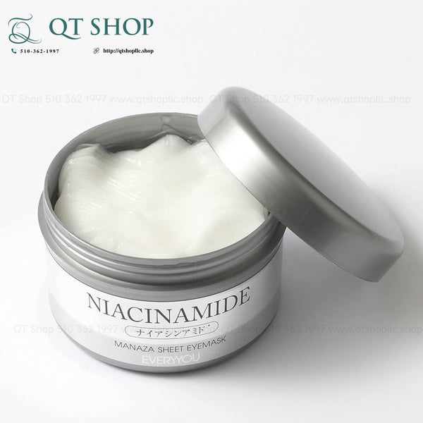 Mặt Nạ mắt Everyyou Niacinamide Manaza-Sheet EyeMask Japan 120 miếng (Màu Bạc)