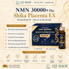 NMN 30000+ Shika Placenta EX - Hộp 10 chai x 50ml - EXP 202710