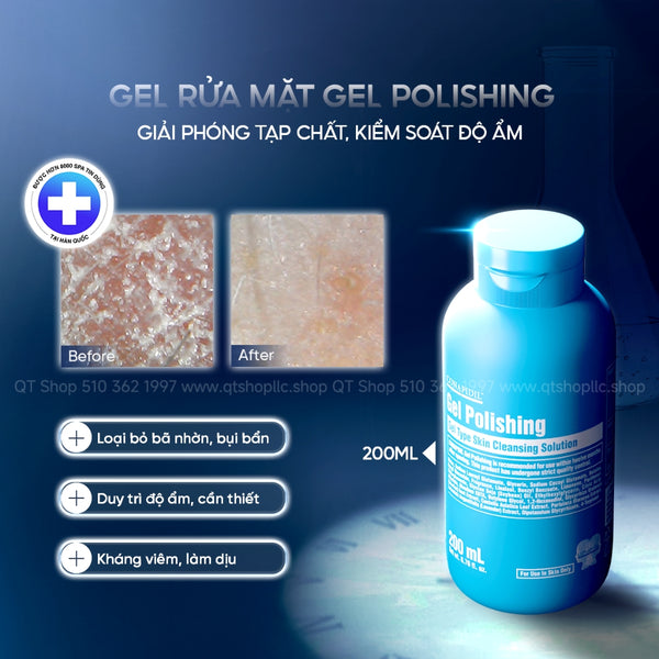 Pharmesthetics CONAPIDIL Gel Polishing 200ml - Sữa Rửa Mặt