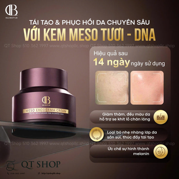 Cella Kem Meso Tươi Exoderm Cream 50gr