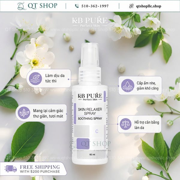 Xịt Huyết Thanh Phục Hồi Làm Dịu Da - Skin Relaxer Spray
