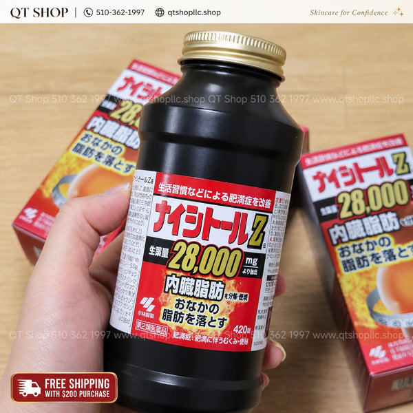 Viên Uống Giảm Mỡ Bụng Kobayashi Naishitoru Z Nhật Bản - 420 viên