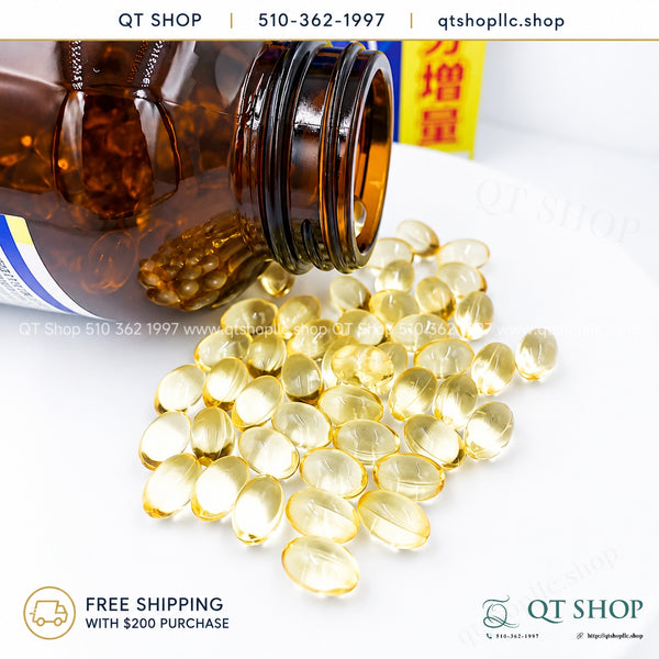 Viên uống dầu gan cá mập Orihiro Squalene Nhật Bản - Hộp 390 viên