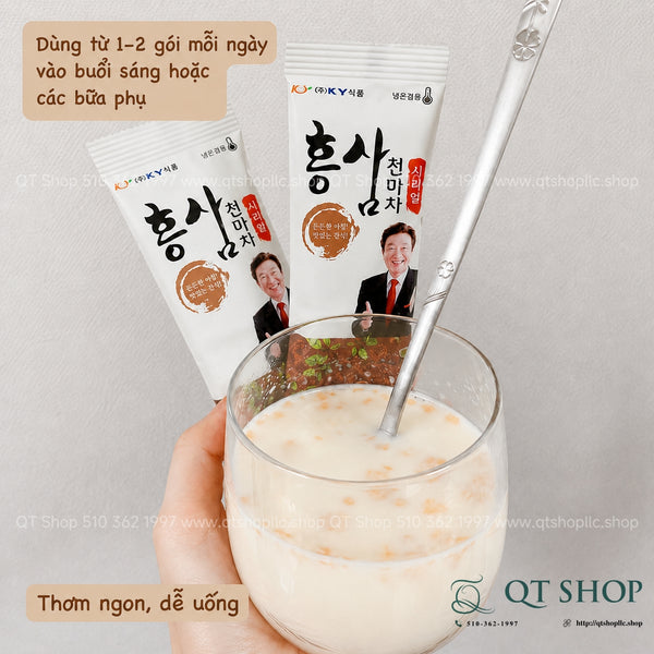Ngũ Cốc Hồng Sâm Thiên Ma Hàn Quốc - Bịch 48 gói x 20g