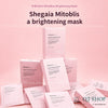 SHEGAIA Mặt Nạ Mitobliss Brightening Mask - 10ea (Hồng)
