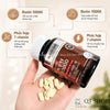 Viên uống hỗ trợ mọc tóc Nutri D-DAY Premium Biotin 10000 - Hộp 90 viên