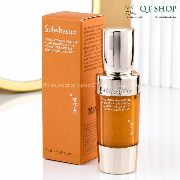Tinh Chất Nhân Sâm Cải Thiện Nếp Nhăn Săn Chắc Da Sulwhasoo Concentrated Ginseng Renewing Serum Mini Size