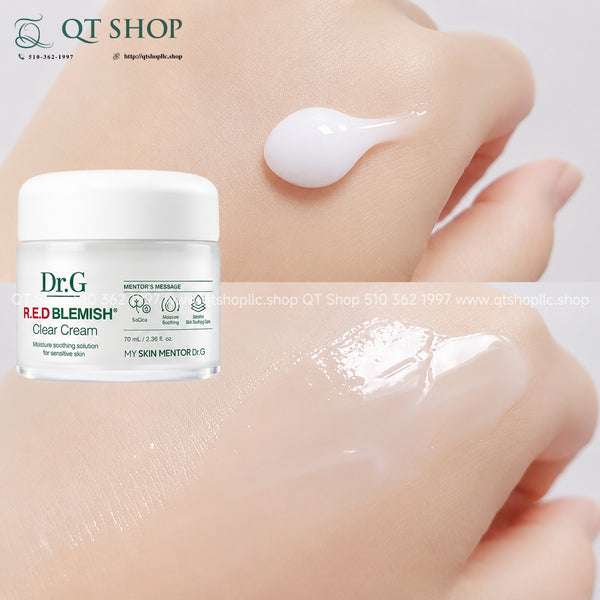 Kem Dưỡng Ẩm Phục Hồi cho da mụn Dr.G R.E.D Blemish - 70ml