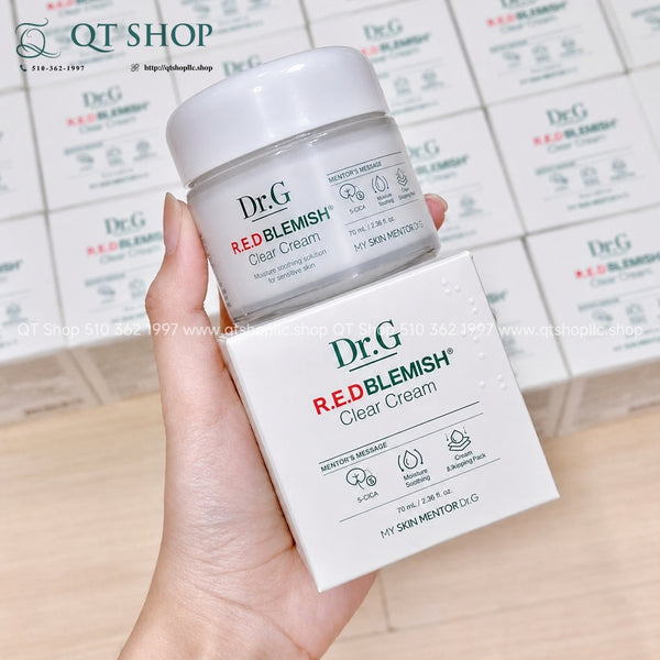 Kem Dưỡng Ẩm Phục Hồi cho da mụn Dr.G R.E.D Blemish - 70ml