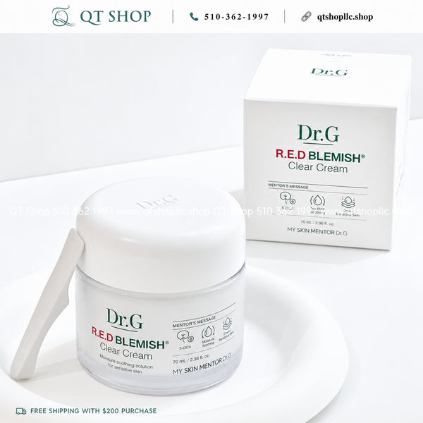 Kem Dưỡng Ẩm Phục Hồi cho da mụn Dr.G R.E.D Blemish - 70ml