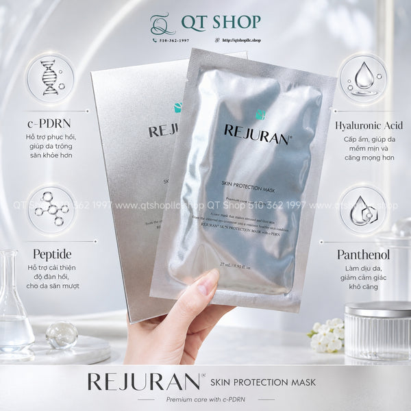 Mặt Nạ Phục Hồi PDRN Rejuran Skin Protection Mask - Hộp 5 miếng
