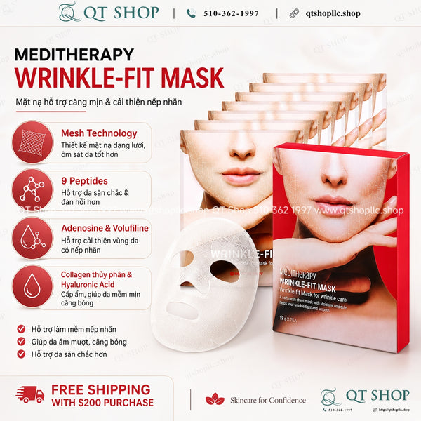Mặt Nạ Meditherapy Wrinkle Fit Mask - 7ea