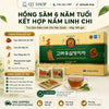 Trà Hồng Sâm Nấm Linh Chi Hàn Quốc - Hộp 100 gói