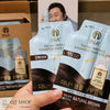 Gội nhuộm phủ bạc Hàn Quốc - Màu Natural Brown - 5 gói - THENAPLUS Ampoule Shampoo Hair Color