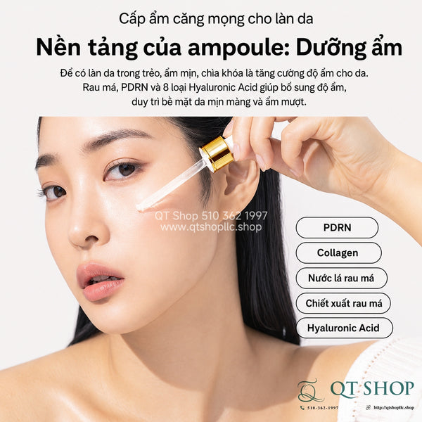 Tinh Chất Earthera Mucin & Peptide Skin Booster Ampoule 150ml