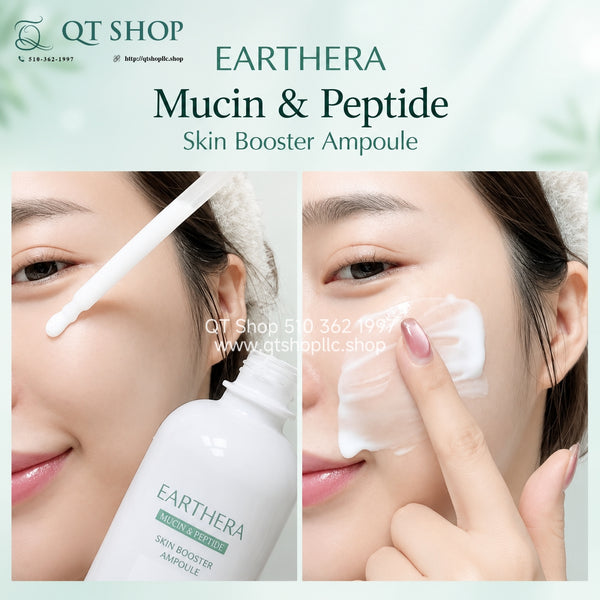 Tinh Chất Earthera Mucin & Peptide Skin Booster Ampoule 150ml