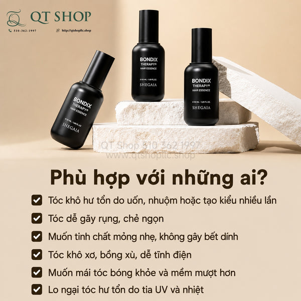 Tinh Chất Dưỡng Tóc Shegaia Bondix Therapy Hair Essence 50ml