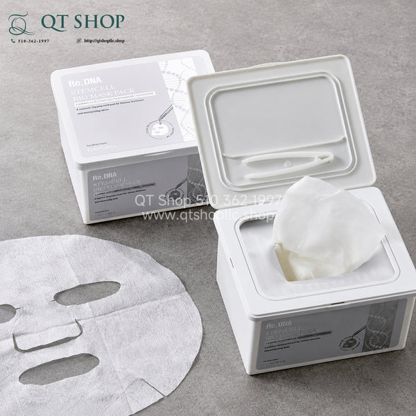 Mặt Nạ Sinh Học Tế Bào Gốc Re,DNA Stem Cell Bio Mask Pack - Hộp 30 miếng