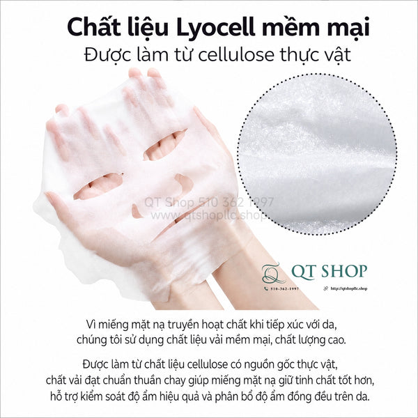 Mặt Nạ Sinh Học Tế Bào Gốc Re,DNA Stem Cell Bio Mask Pack - Hộp 30 miếng