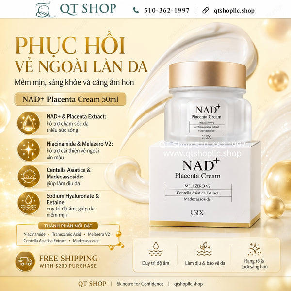 Kem Dưỡng CRDX NAD+ Placenta Cream 50g