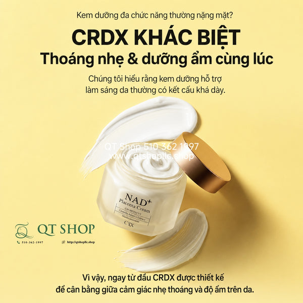 Kem Dưỡng CRDX NAD+ Placenta Cream 50g
