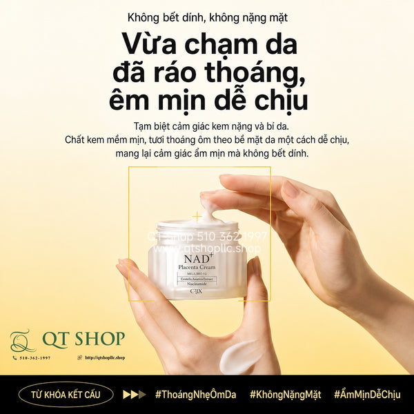 Kem Dưỡng CRDX NAD+ Placenta Cream 50g