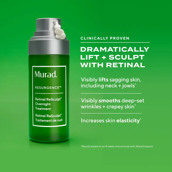 Tinh Chất Retinal Giúp Cải Thiện Độ Đàn Hồi Cho Da Murad Retinal ReSculpt Overnight Treatment