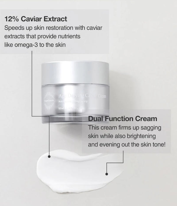 Kem Dưỡng Chống Lão Hoá, Giúp Nâng Cơ Và Sáng Da Toàn Diện - Age Defying Caviar Cream OxygenCeuticals