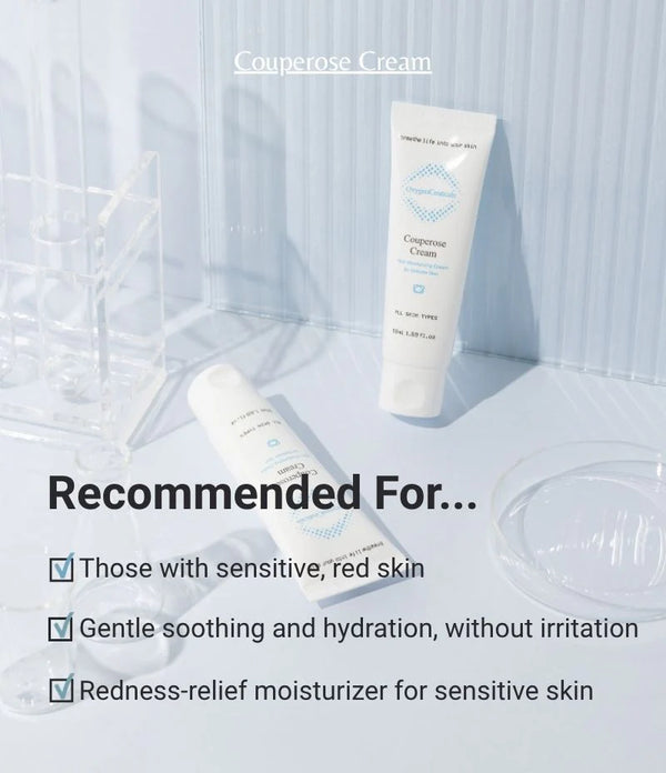 Kem Dưỡng Phục Hồi & Làm Dịu Làn Da Nhạy Cảm, Hỗ Trợ Sau Tổn Thương Couperose Cream OxygenCeuticals