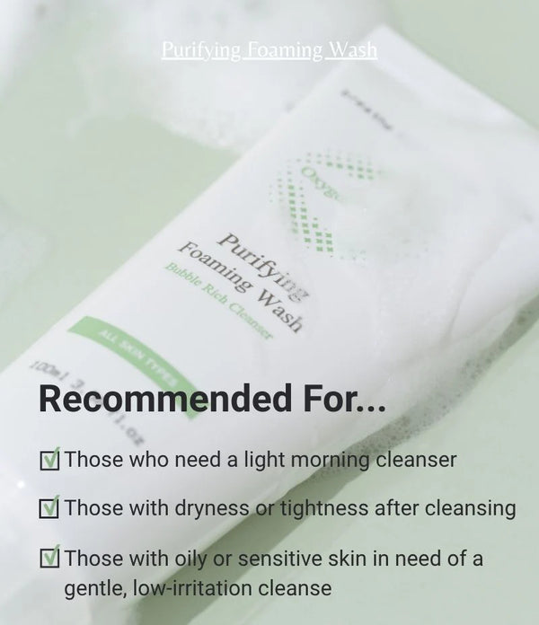 Sữa Rửa Mặt Dịu Nhẹ, Thanh Lọc & Cân Bằng Da - Purifying Foaming Wash OxygenCeuticals