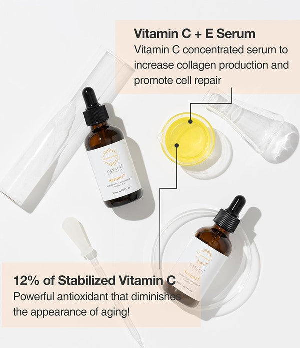 Tinh Chất Sáng Da & Chống Oxy Hóa - Vitamin C + E Serum OxygenCeuticals