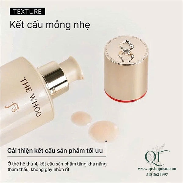THE WHOO BICHUP - Set Serum Bichop Mới 50 ml tặng 20ml - Thế hệ thứ 4 - EXP 2029