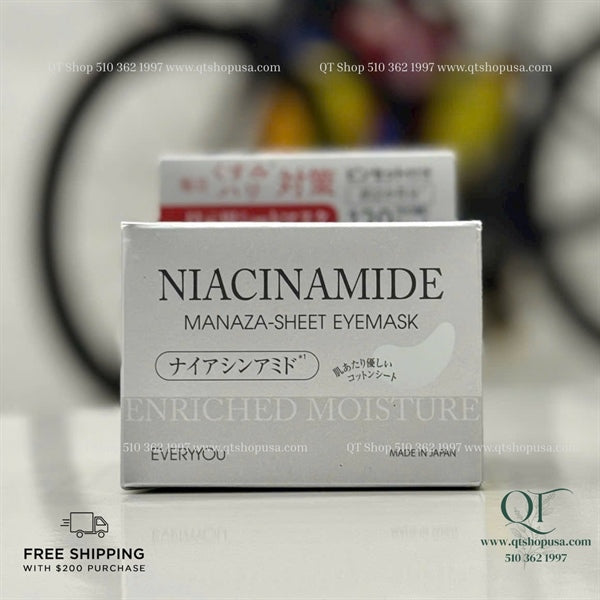 Mặt Nạ mắt Niacinamide Eye Mask - JP - MÀU BẠC - 120 miếng