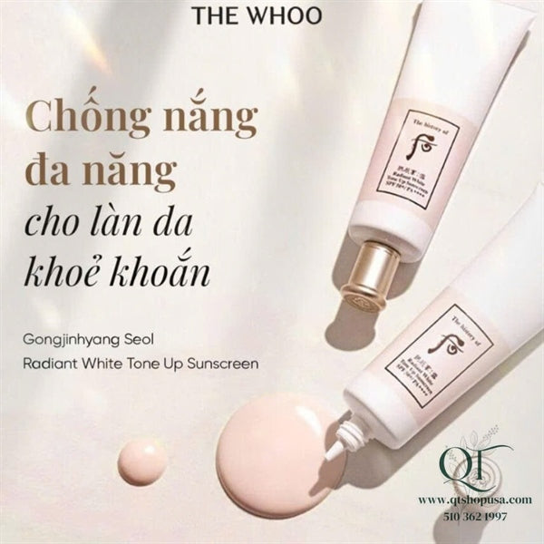 WHOO - Sample KCN Whoo Trắng Sample - 120 gói - EXP 202810