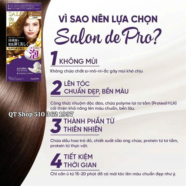 Dầu Gội Phủ Bạc Salon - Số 5 - Japan