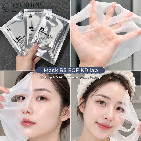 KR.LAB - Mặt Nạ B5 EGF Complex Mask - Combo 10 miếng