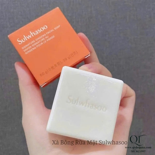SULWHASOO - Xà Bông Cục Ginseng Facial Soap 25g - EXP 202702